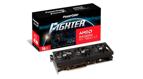 VGA PowerColor Radeon Fighter RX 7800XT 16GB GDDR6